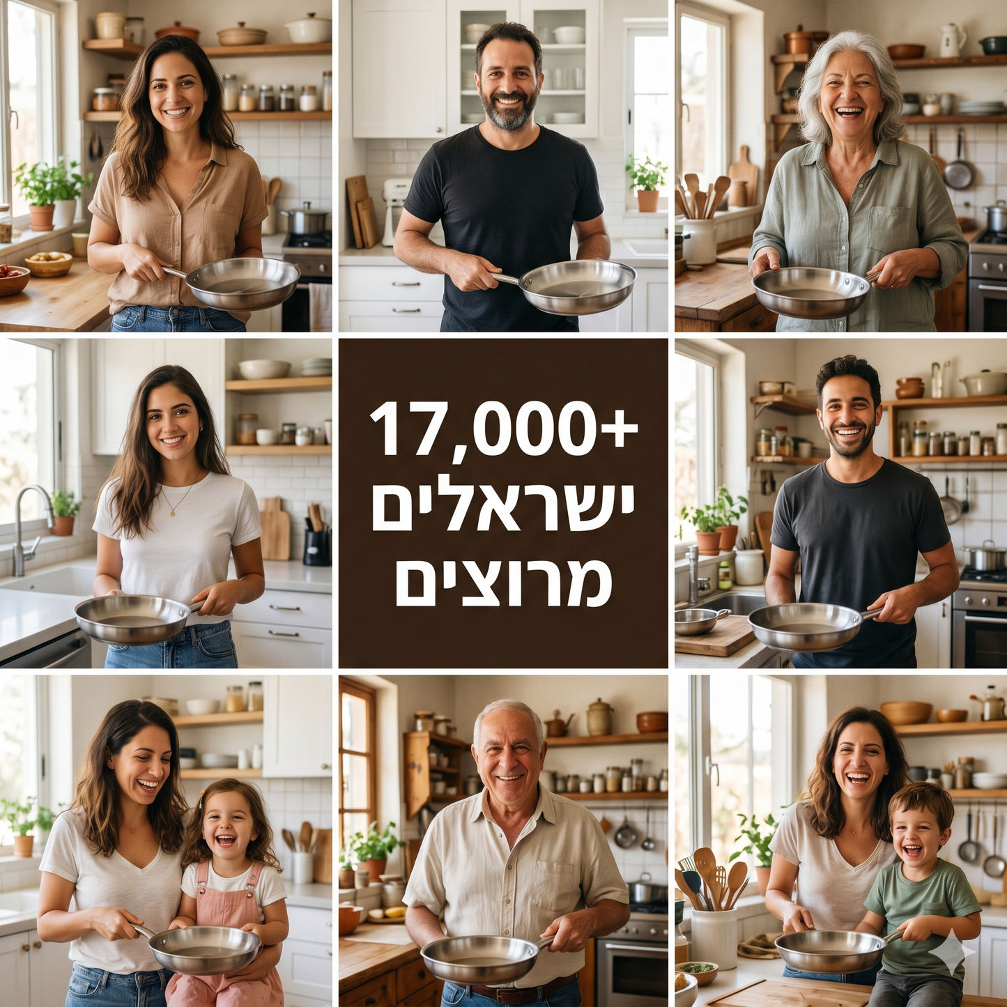 Velora- מחבת נירוסטה בריאה לכל החיים